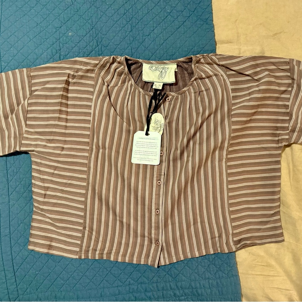 Ace & Jig Claude top in Wisteria